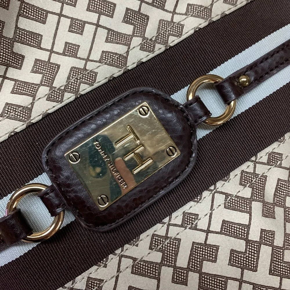 Tommy Hilfiger signature monogram hobo bag‎